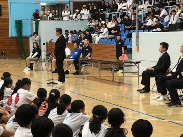 ミニバスケ応援団