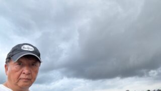 雲行き怪しいです。そして