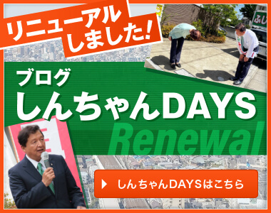 ブログ しんちゃんＤＡＹＳ リニューアルしました！